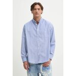 Ανδρικό πουκάμισο HUGO Oversized-fit button-down shirt in Oxford cotton 50534183-495
