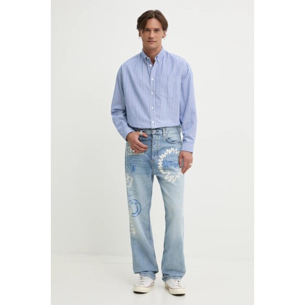 Ανδρικό πουκάμισο HUGO Oversized-fit button-down shirt in Oxford cotton 50534183-495 - Image 2