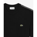 Ανδρική Branded Stripe Band T-shirt Lacoste  TH0888-031 ΜΑΥΡΟ - Image 5