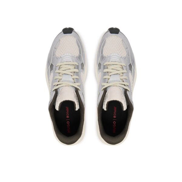 ΑΝΔΡΙΚΟ ΠΑΠΟΥΤΣΙ ΛΕΥΚΟ ΑΣΗΜΙ HUGO BLUE 50558025-043 - Image 5