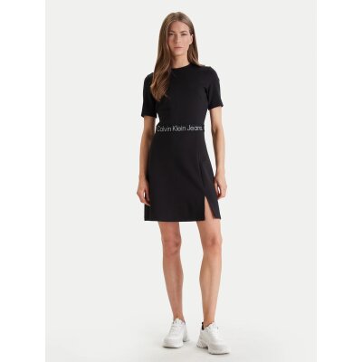 ΓΥΝΑΙΚΕΙΟ SL "TAPE MILANO SS DRESS" ΜΑΥΡΟ CALVIN KLEIN LV047F290G-UB1