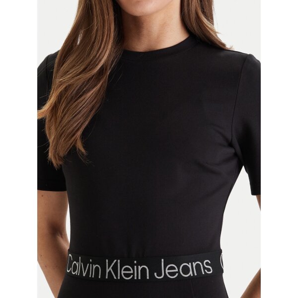 ΓΥΝΑΙΚΕΙΟ SL "TAPE MILANO SS DRESS" ΜΑΥΡΟ CALVIN KLEIN LV047F290G-UB1 - Image 5