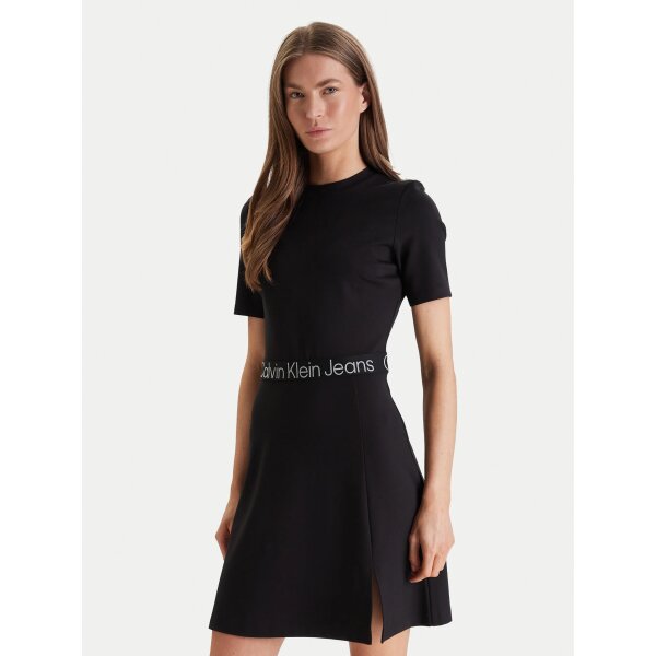 ΓΥΝΑΙΚΕΙΟ SL "TAPE MILANO SS DRESS" ΜΑΥΡΟ CALVIN KLEIN LV047F290G-UB1 - Image 7