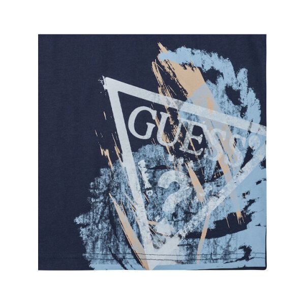 ΠΑΙΔΙΚΗ ΜΠΛΟΥΖΑ ΑΓΟΡΙ ΜΠΛΕ GUESS L6RI14K8HM4-G7V2 - Image 4