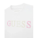 ΠΑΙΔΙΚΗ ΜΠΛΟΥΖΑ ΚΟΝΤΗ ΛΕΥΚΟ ΚΟΡΙΤΣΙ  GUESS J6RI11KCNQ4-G011 - Image 3