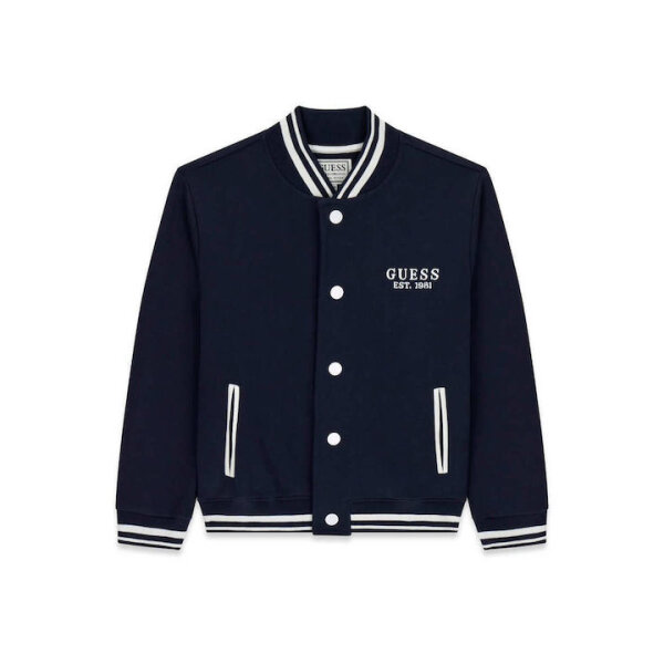ΠΑΙΔΙΚΟ JACKET BOMBER ΜΠΛΕ ΑΓΟΡΙ GUESS L6Q06K0170-G7V2 - Image 2