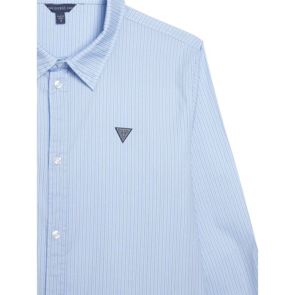 ΠΑΙΔΙΚΟ ΠΟΥΚΑΜΙΣΟ ΑΓΟΡΙ ΓΑΛΑΖΙΟ GUESS L6RH02WE5W0-PD65 - Image 3