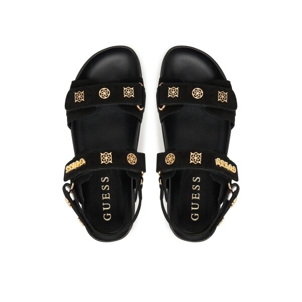 Γυναικεία Σανδάλια Guess FLPFLOESU03 Μαύρο - Image 4