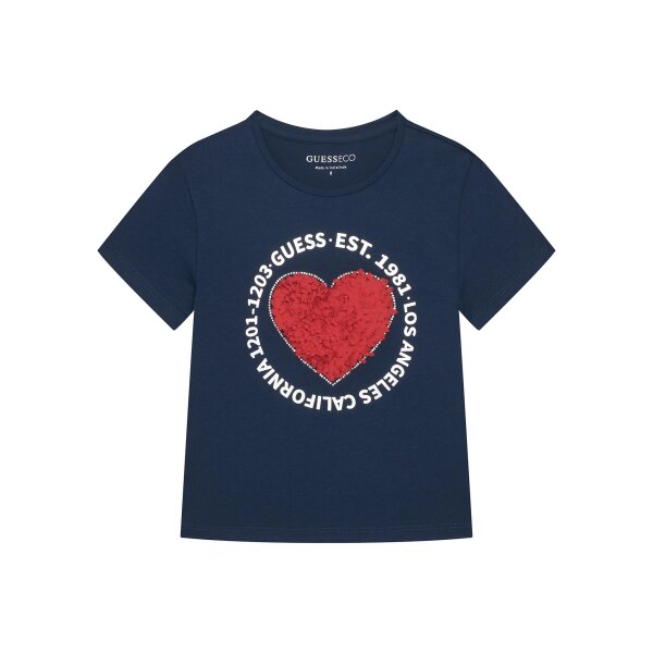 ΠΑΙΔΙΚΗ ΜΠΛΟΥΖΑ ΜΠΛΕ ΚΟΡΙΤΣΙ  GUESS J6RI24K6YW4-G7HR - Image 4