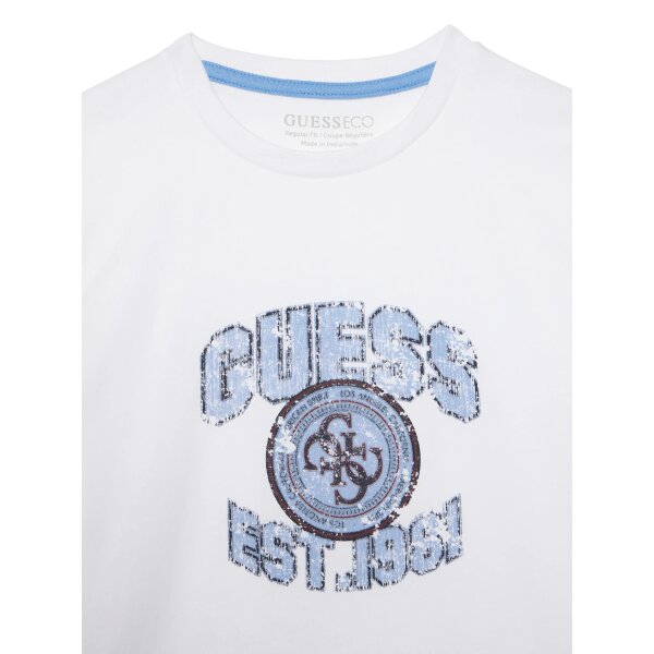 ΠΑΙΔΙΚΗ ΜΠΛΟΥΖΑ ΑΓΟΡΙ ΛΕΥΚΟ GUESS L6RI13K8HM4-G011 - Image 3