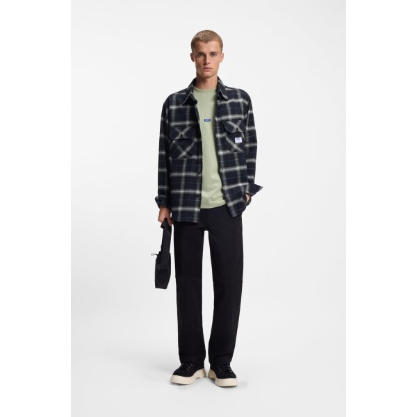 ΑΝΔΡΙΚΗ ΜΠΛΟΥΖΑ ΜΕΝΤΑ HUGO BLUE 50509991-340 - Image 3