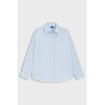 Γυναικείο Πουκάμισο Striped relaxed-fit blouse in cotton poplin HUGO BLUE 50553358-987 - Image 2