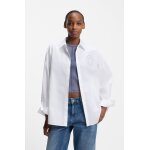 Γυναικείο Πουκάμισο Oversized-fit blouse with rhinestone Happy  HUGO BLUE 50555625-990