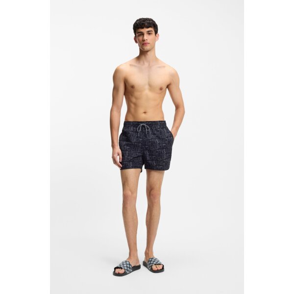 ΑΝΔΡΙΚΗ ΠΑΝΤΟΦΛΑ ΜΑΥΡΗ HUGO BLUE 50557692-001 - Image 5