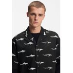 ΑΝΔΡΙΚΟ ΠΟΥΚΑΜΙΣΟ ΜΑΥΡΟ  HUGO BLUE 50555413-001 - Image 4