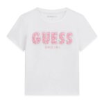 ΠΑΙΔΙΚΗ ΜΠΛΟΥΖΑ ΛΕΥΚΟ ΚΟΡΙΤΣΙ  GUESS J6RI24K6YW4-F0E1