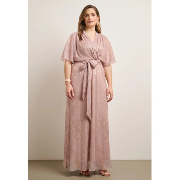 MAXI ΦΟΡΕΜΑ ΜΕ ΜΕΤΑΛΛΙΖΕ ΣΧΕΔΙΟ ΚΑΙ ΖΩΝΗ 08.44005-mpe.m DESIREE - Image 3