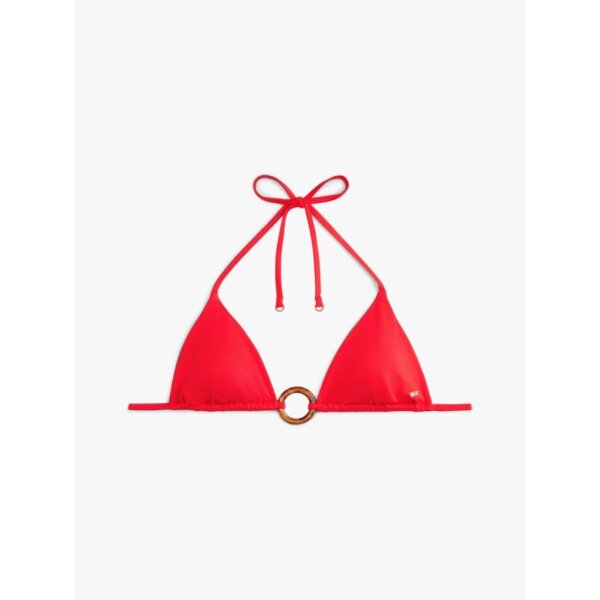 ΓΥΝΑΙΚΕΙΟ Tortoiseshell Ring Slim Triangle Bikini Top TOMMY JEANS UW0UW06387-SNE - Image 5