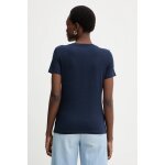 Γυναικείο T-shirt με τριγωνικό λογότυπο Μπλέ GUESS W1YI1BI3Z14-G7P1 - Image 3