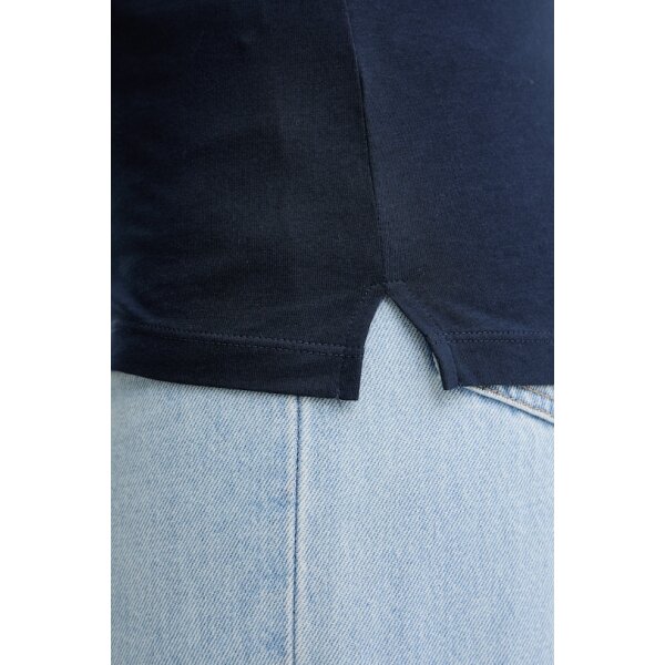 Γυναικείο T-shirt με τριγωνικό λογότυπο Μπλέ GUESS W1YI1BI3Z14-G7P1 - Image 6