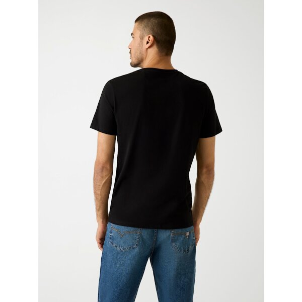 Ανδρική Μπλούζα GUESS CN SS CORE TEE M2YI36I3Z14-JBLK ΜΑΥΡΟ - Image 2