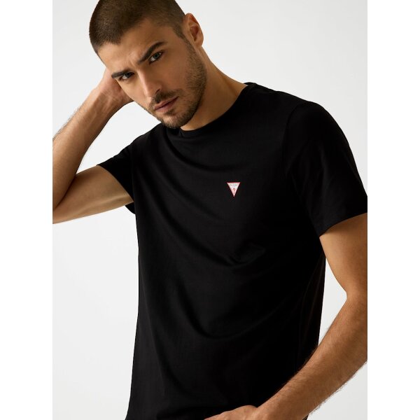 Ανδρική Μπλούζα GUESS CN SS CORE TEE M2YI36I3Z14-JBLK ΜΑΥΡΟ - Image 3