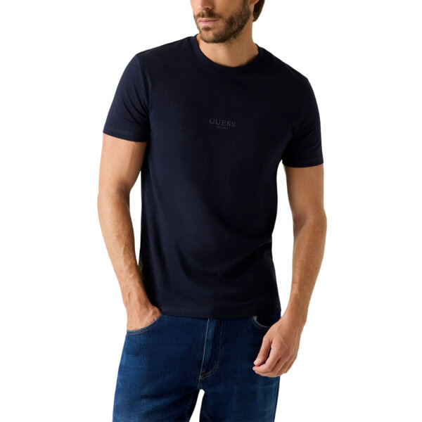 Ανδρική Μπλούζα GUESS M2YI72I3Z14-G7V2 ΜΠΛΕ - Image 3