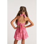 T7073 Bandana Set with Scarf Top & Shorts for Kids Two in a Castle - Image 2