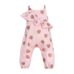 T7078 Summer Tart Ruffle Harem Jumpsuit for Baby Two in a Castle