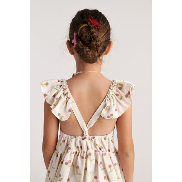 T7079 Ecrou Summer Tart 3-Layer Ruffle Dress for Kids Two in a Castle - Image 6