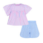 T7099 The Cool Shirt Baby Set – Blouse & Shorts Two in a Castle