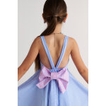 T7100 The Cool Shirt Striped Backless Bow Dress Two in a Castle - Image 3