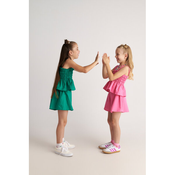 T7117 Bubblegum Forest Set – Perlum Top & Shorts Two in a Castle - Image 3