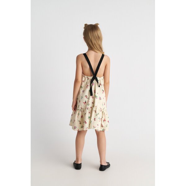 T7205 Little Flowers The Floral Qulted Backless Dress Two in a Castle - Image 2