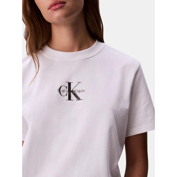ΓΥΝΑΙΚΕΙΑ ΜΠΛΟΥΖΑ CALVIN KLEIN ΛΕΥΚΟ LV047C856G-YAF - Image 3